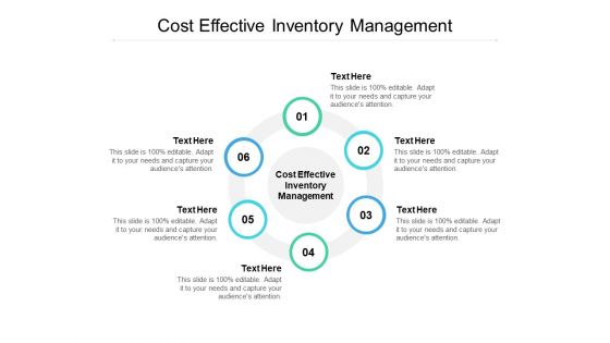 cost effective inventory management ppt powerpoint presentation summary brochure cpb