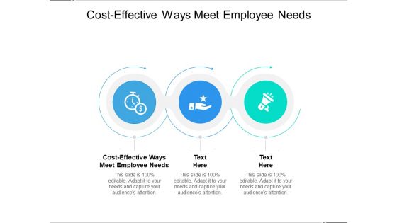 Cost Effective Ways Meet Employee Needs Ppt PowerPoint Presentation Pictures Graphic Tips Cpb