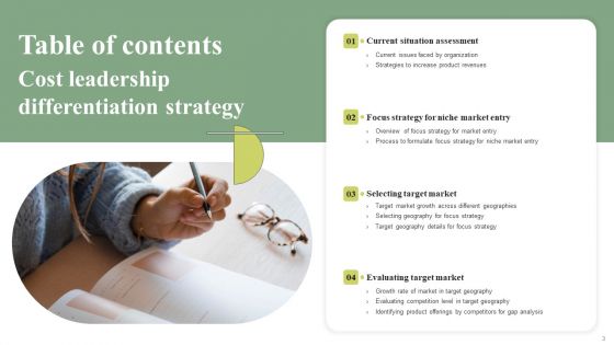 Cost Leadership Differentiation Strategy Ppt PowerPoint Presentation Complete Deck With Slides