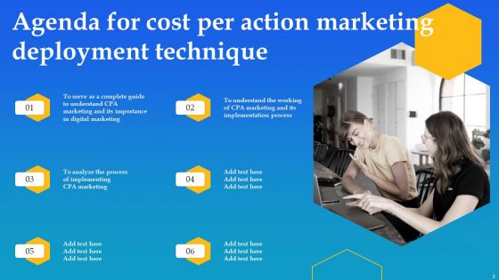 Cost Per Action Marketing Deployment Technique Ppt PowerPoint Presentation Complete Deck With Slides