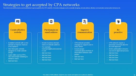 Cost Per Action Marketing Deployment Technique Ppt PowerPoint Presentation Complete Deck With Slides
