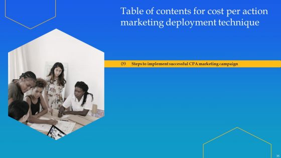 Cost Per Action Marketing Deployment Technique Ppt PowerPoint Presentation Complete Deck With Slides