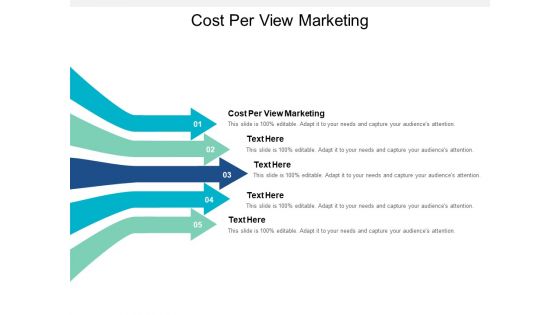 Cost Per View Marketing Ppt PowerPoint Presentation File Outline Cpb