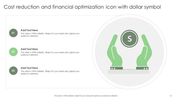 Cost Reduction And Optimization Ppt PowerPoint Presentation Complete Deck With Slides