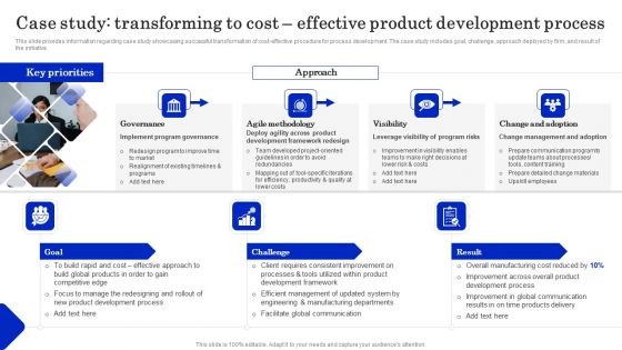 Cost Revenue Management As Crucial Business Technique Case Study Transforming To Cost Topics PDF