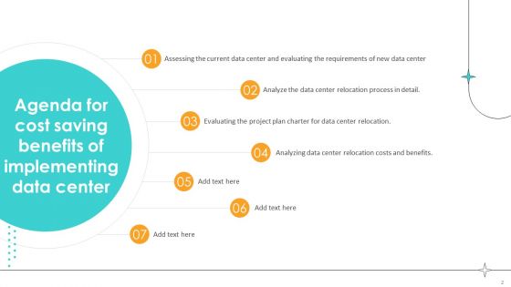 Cost Saving Benefits Of Implementing Data Center Ppt PowerPoint Presentation Complete Deck With Slides