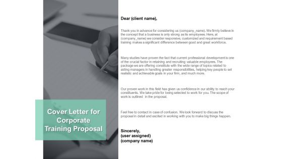 Cover Letter For Corporate Training Proposal Ppt PowerPoint Presentation Infographics Example Introduction Cover Letter For Corporate Training Proposal Ppt PowerPoint Presentation Infographics Example Introduction