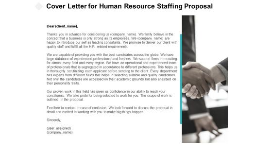 Cover Letter For Human Resource Staffing Proposal Ppt PowerPoint Presentation Gallery Design Inspiration Cover Letter For Human Resource Staffing Proposal Ppt PowerPoint Presentation Gallery Design Inspiration