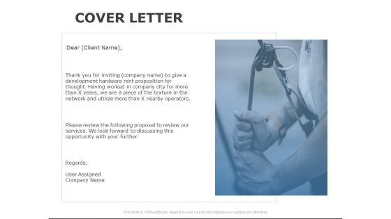 Cover Letter Management Ppt PowerPoint Presentation File Professional