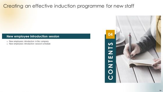 Creating An Effective Induction Programme For New Staff Ppt PowerPoint Presentation Complete Deck With Slides