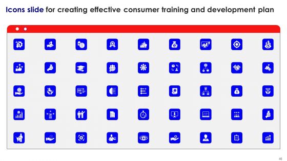 Creating Effective Consumer Training And Development Plan Ppt PowerPoint Presentation Complete Deck With Slides