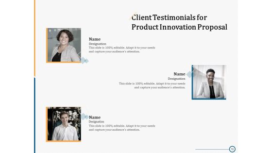 Creating Innovation In Commodity Proposal Ppt PowerPoint Presentation Complete Deck With Slides