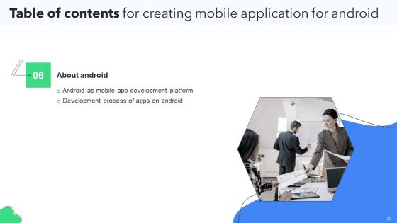 Creating Mobile Application For Android Ppt PowerPoint Presentation Complete Deck With Slides