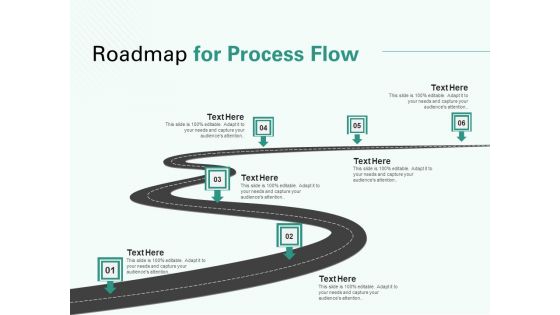 Creating The Writing Proposal Roadmap For Process Flow Ppt Show Background Image PDF