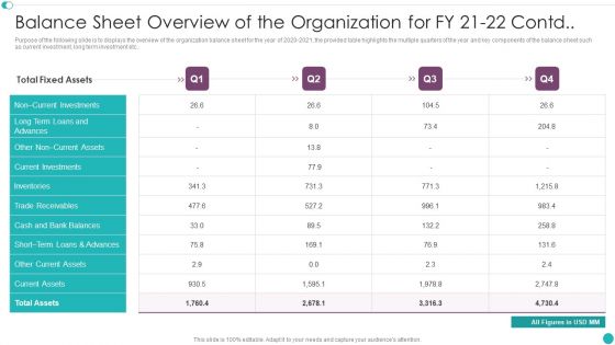Credit Management And Recovery Policies Balance Sheet Overview Of The Organization Introduction PDF