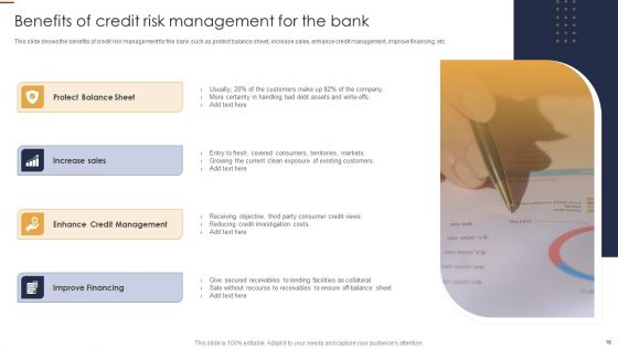 Credit Risk Analysis Model For Banking Institutions Ppt PowerPoint Presentation Complete Deck With Slides