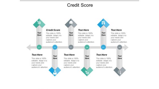 Credit Score Ppt PowerPoint Presentation Summary Introduction Cpb
