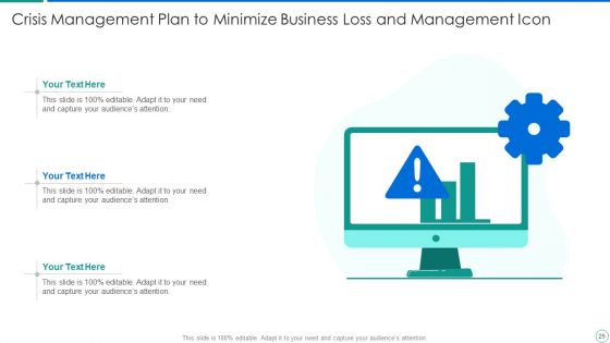 Crisis Management Plan To Minimize Business Loss Ppt PowerPoint Presentation Complete Deck With Slides