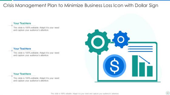 Crisis Management Plan To Minimize Business Loss Ppt PowerPoint Presentation Complete Deck With Slides