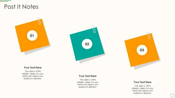 Critical Components Of Project Management IT Post IT Notes Demonstration PDF