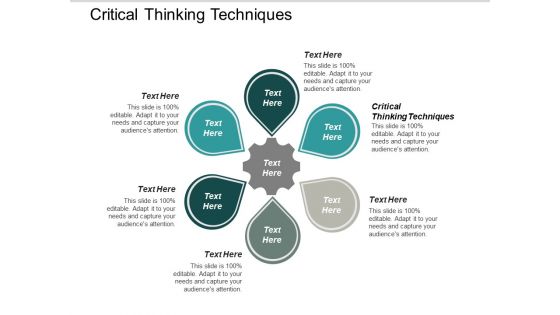 Critical Thinking Techniques Ppt PowerPoint Presentation Professional Visuals Cpb Critical Thinking Techniques Ppt PowerPoint Presentation Professional Visuals Cpb