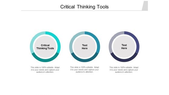Critical Thinking Tools Ppt PowerPoint Presentation Model Format Ideas Cpb Pdf