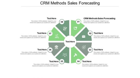 Crm Methods Sales Forecasting Ppt PowerPoint Presentation Slides Graphics Pictures Cpb