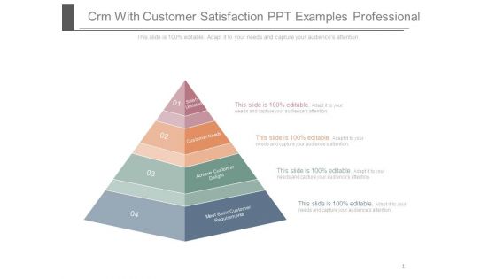 Crm With Customer Satisfaction Ppt Examples Professional