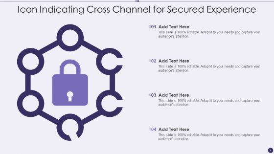 Cross Channel Icon Ppt PowerPoint Presentation Complete Deck With Slides