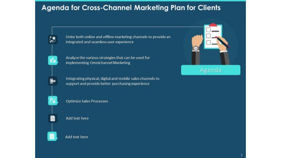 Cross Channel Marketing Plan For Clients Ppt PowerPoint Presentation Complete Deck With Slides