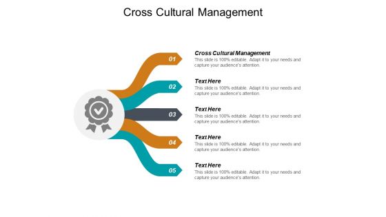 Cross Cultural Management Ppt PowerPoint Presentation Outline Graphics Pictures Cpb