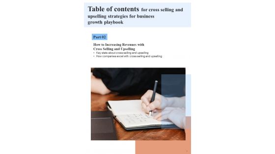 Cross Selling And Upselling Strategies For Business Growth Playbook Template