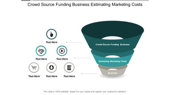 Crowd Source Funding Business Estimating Marketing Costs Business Ppt PowerPoint Presentation Graphics Cpb