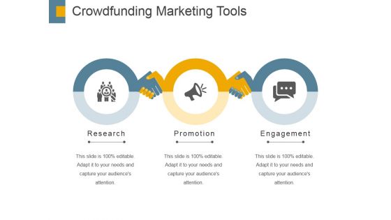 Crowdfunding Marketing Tools Ppt PowerPoint Presentation Outline Pictures
