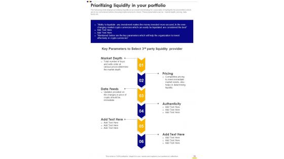 Cryptocurrency Playbook Template