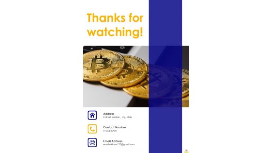 Cryptocurrency Playbook Template