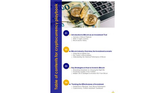Cryptocurrency Playbook Template