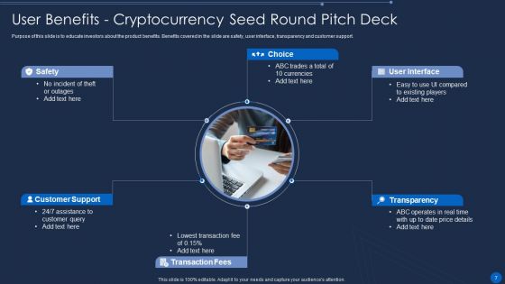 Cryptocurrency Pre Seed Stage Pitch Deck Geeks Ppt PowerPoint Presentation Complete Deck With Slides