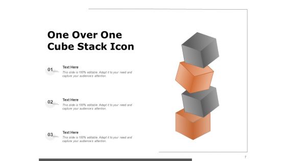 Cuboid Icon Cube Shape Small Boxes Glass Icon Ppt PowerPoint Presentation Complete Deck