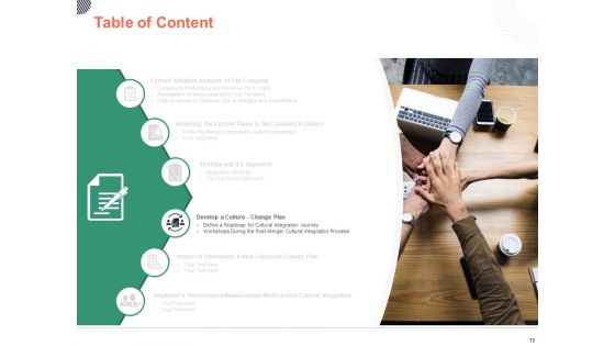 Cultural Integration In Company Ppt PowerPoint Presentation Complete Deck With Slides