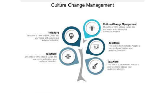 Culture Change Management Ppt Powerpoint Presentation Images Cpb