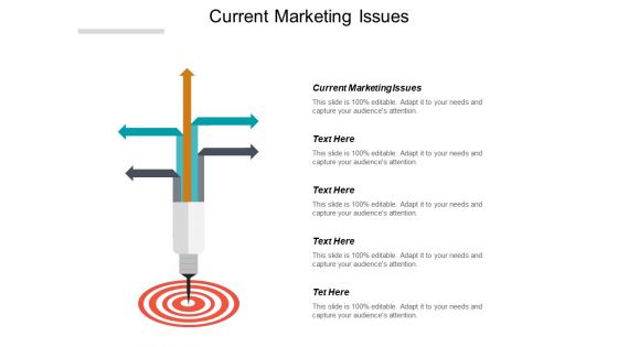 Current Marketing Issues Ppt PowerPoint Presentation Model Format Ideas Cpb