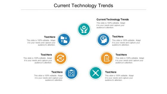 Current Technology Trends Ppt PowerPoint Presentation Inspiration Visuals Cpb