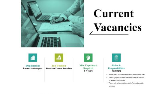 Current Vacancies Ppt PowerPoint Presentation Summary Deck Current Vacancies Ppt PowerPoint Presentation Summary Deck