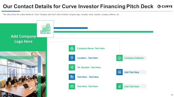 Curve Investor Financing Pitch Deck Ppt PowerPoint Presentation Complete Deck With Slides