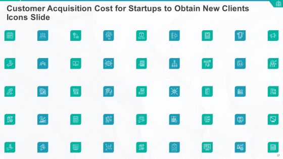 Customer Acquisition Cost For Startups To Obtain New Clients Ppt PowerPoint Presentation Complete Deck With Slides