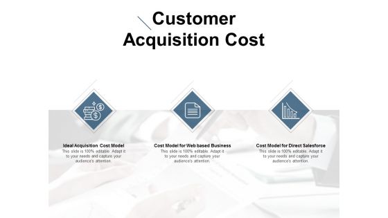 Customer Acquisition Cost Ppt PowerPoint Presentation Slides Backgrounds