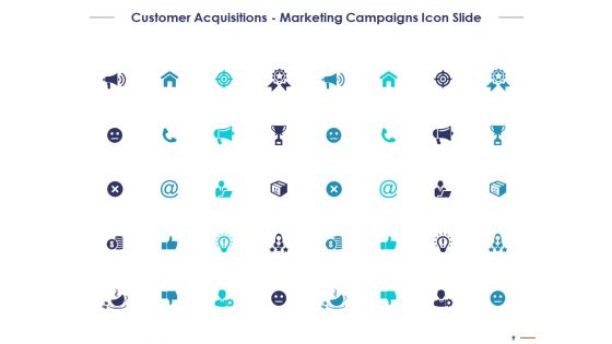 Customer Acquisitions Marketing Campaigns Ppt PowerPoint Presentation Complete Deck With Slides