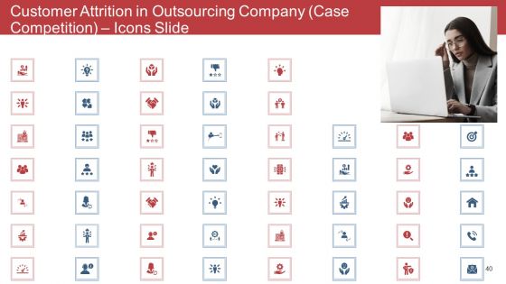 Customer Attrition In Outsourcing Company Case Competition Ppt PowerPoint Presentation Complete With Slides