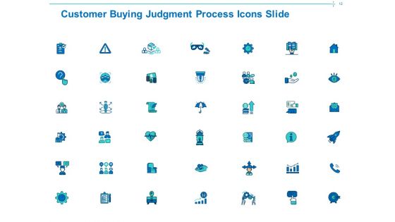 Customer Buying Judgment Process Ppt PowerPoint Presentation Complete Deck With Slides